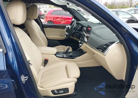 2021 BMW X3 из США, поврежденный, VIN 5UKTY5C04M9E42951